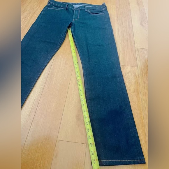 Citizens Of Humanity LA ‘Ava’ Low Rise Straight‎ Leg Sz 32 Dark Wash - Picture 9 of 15